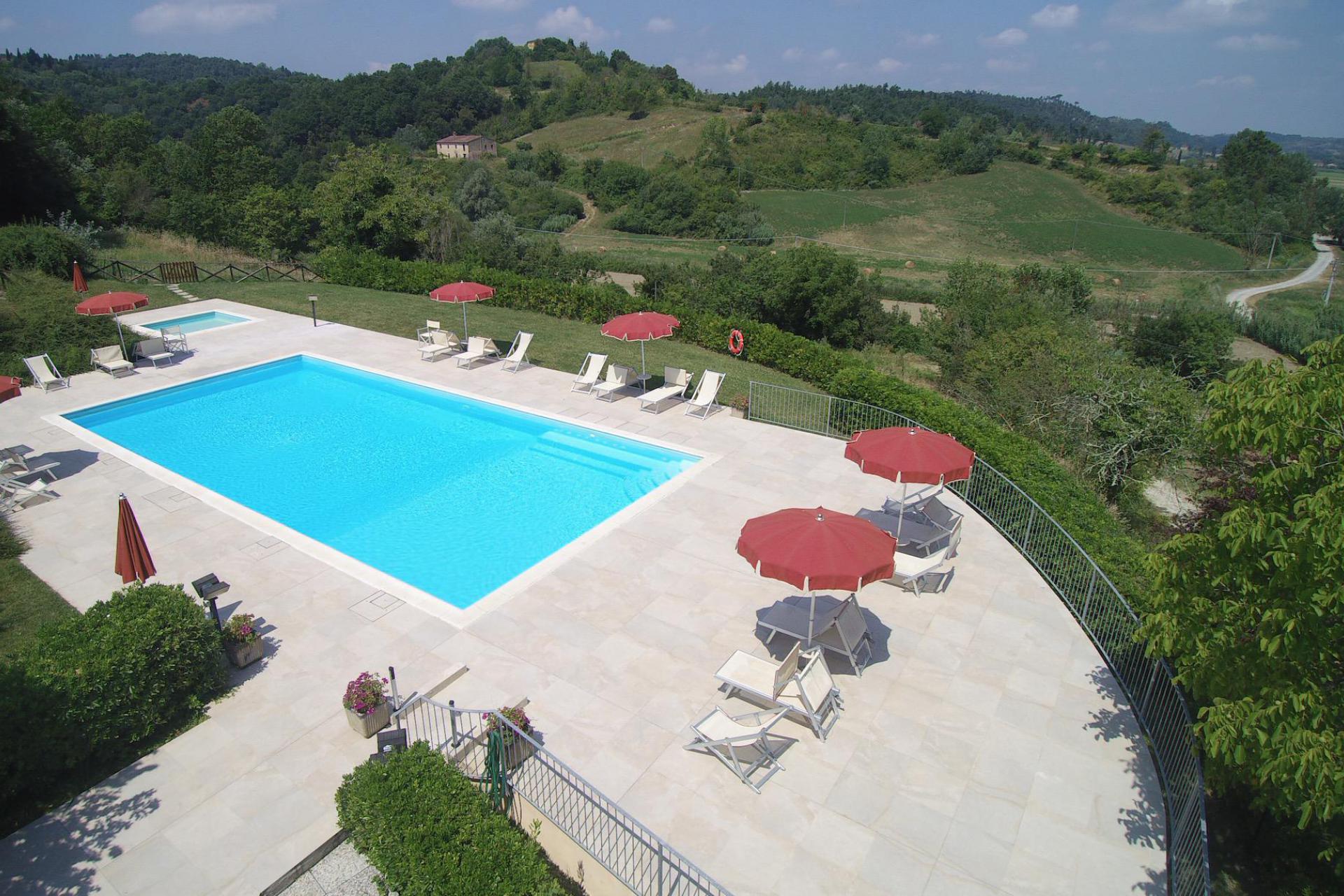 Nice agriturismo with fenced pool and toddlers' pool
