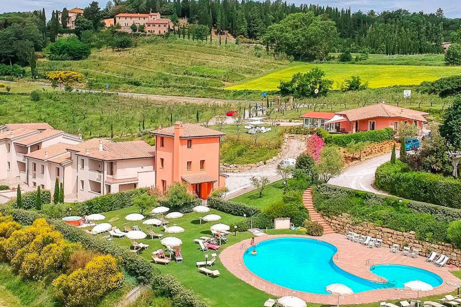 Large agriturismo with modern apartments