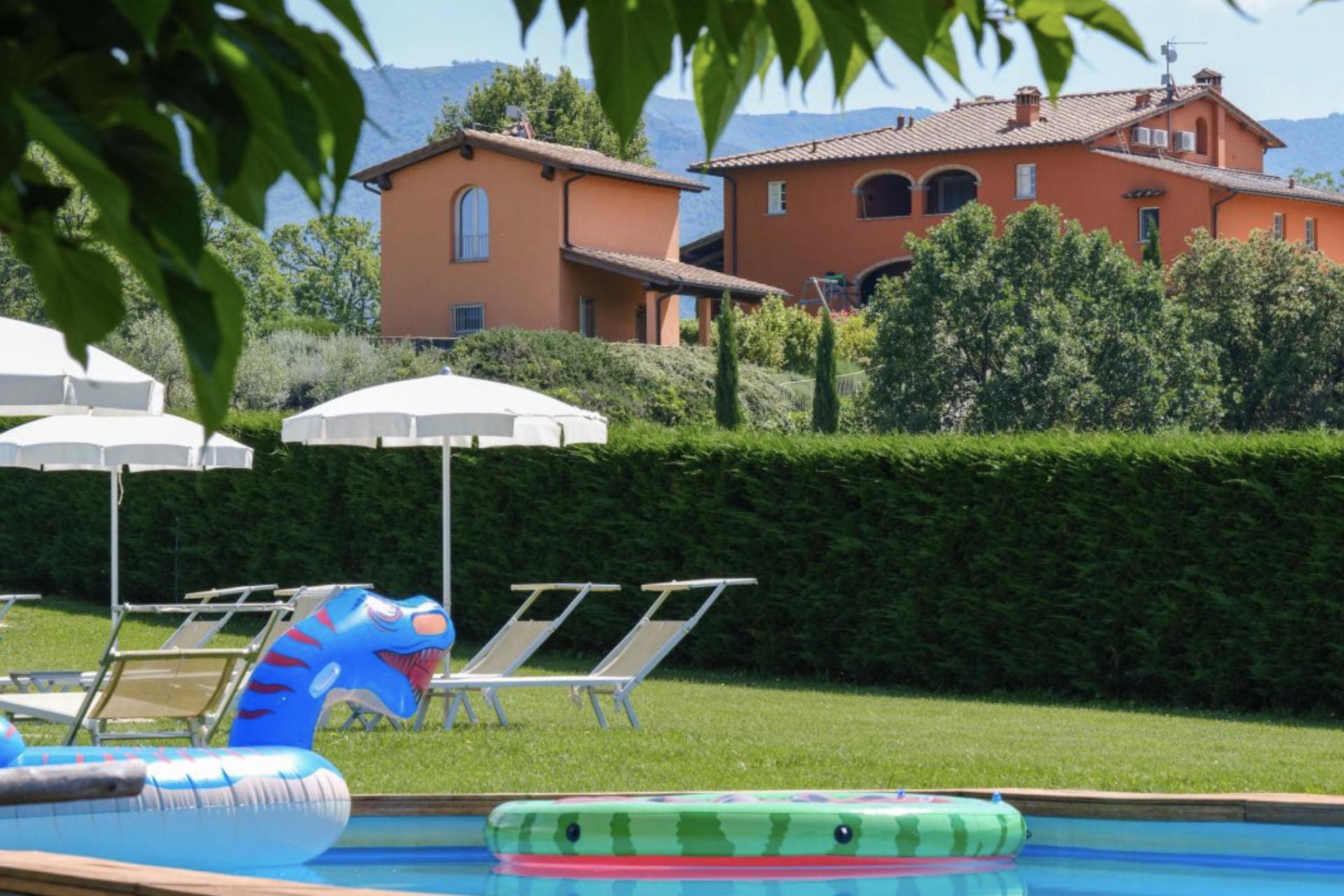 Agriturismo with design interior near Florence