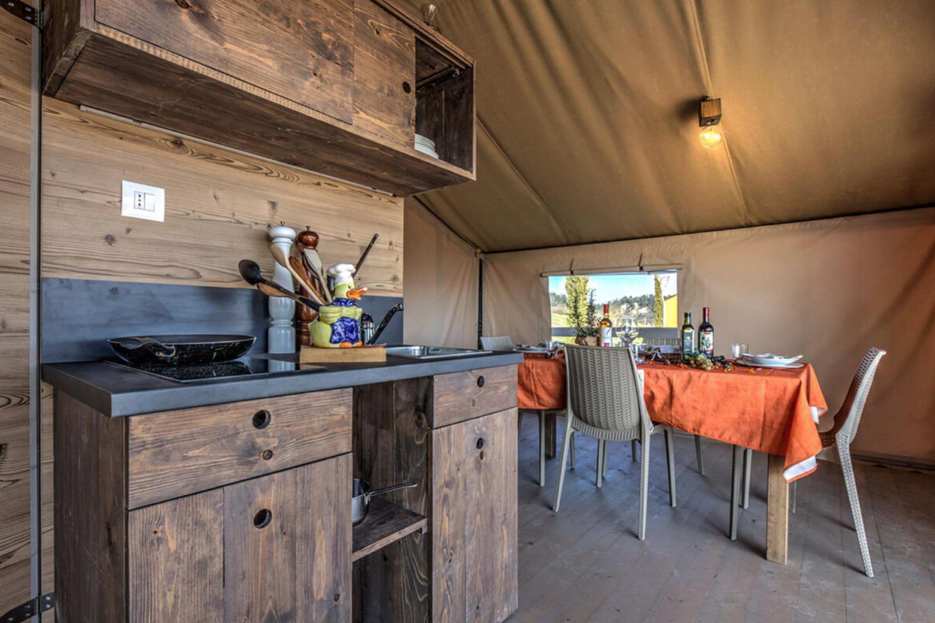 Familievriendelijke glamping in Toscane